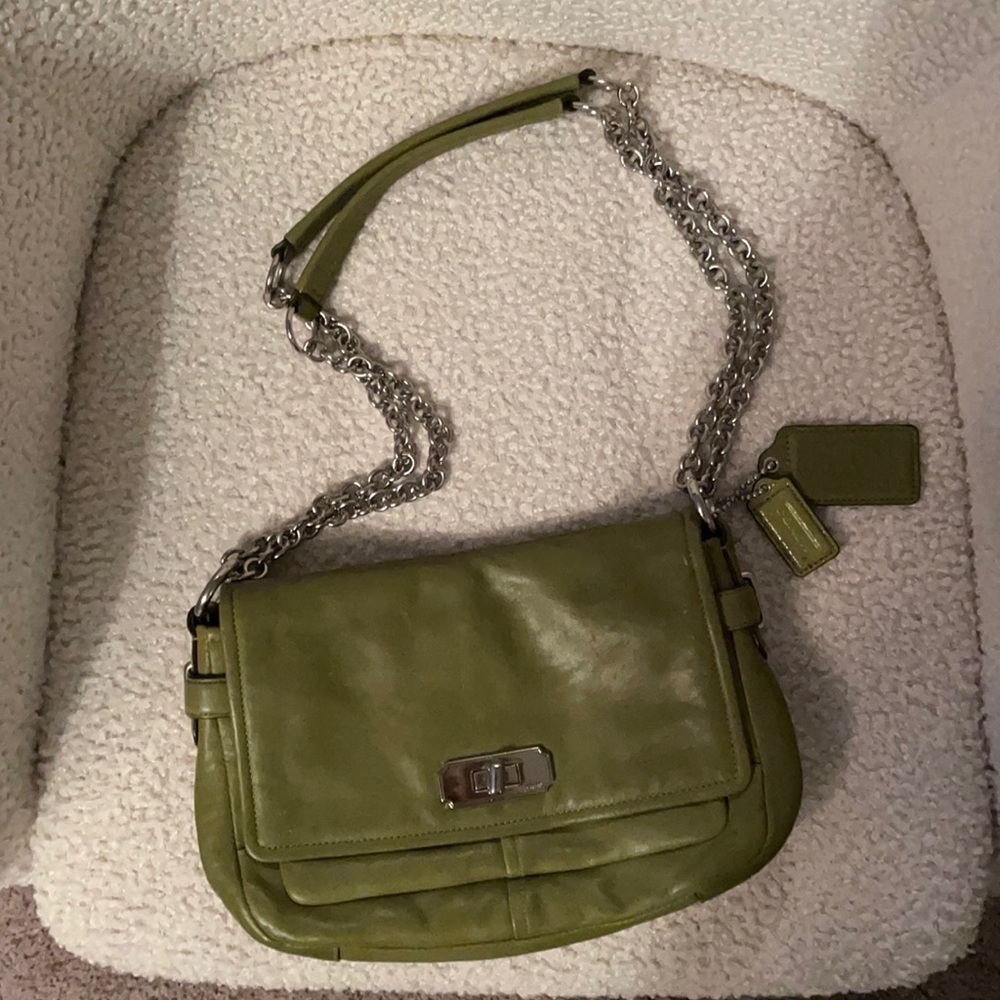 Coach leather crossbody